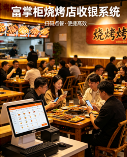 烧烤店收银系统可以扫码点单吗？智能点餐功能详解