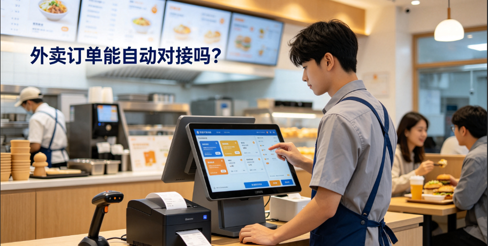 收银系统可以自动对接美团饿了么外卖订单吗?
